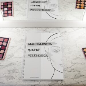 Personalizirana Makeup Vježbenica - Crno bijelo izdanje